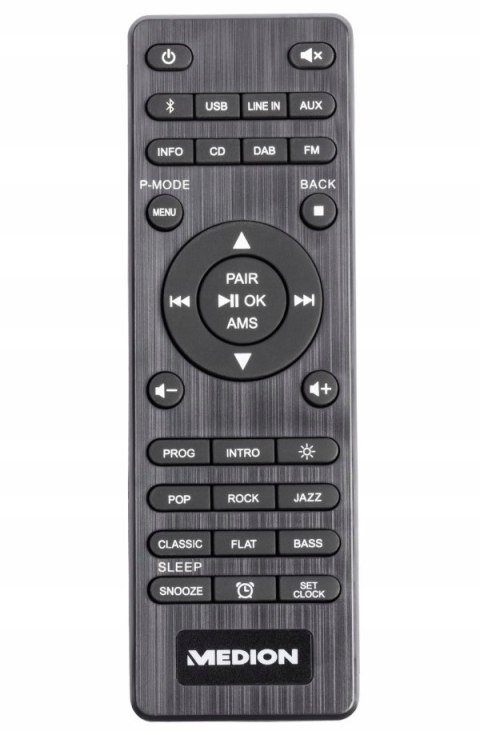 RADIO SIECIOWE MEDION MD44125 BLUETOOTH DAB+ FM MP3 USB CD DŹWIĘK STEREO