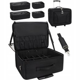 Relavel Duży Organizer Kosmetyczny na Kółkach - Walizka na Kosmetyki