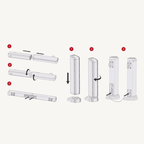 Soundbar Bluetooth 5.3 Ultimea Apollo S50 USB HDMI AUX