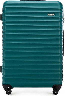 Walizka duża z ABS-u WITTCHEN 56-3A-313-85 lekka twarda wytrzymała zielona