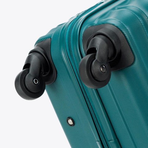 Walizka duża z ABS-u WITTCHEN 56-3A-313-85 lekka twarda wytrzymała zielona