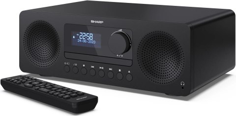 Wieża Sharp XL-B720D 2x10W CD FM MP3 DAB Bluetooth USB AUX czarny