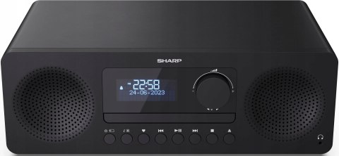 Wieża Sharp XL-B720D 2x10W CD FM MP3 DAB Bluetooth USB AUX czarny