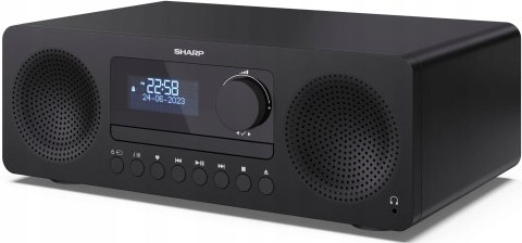 Wieża Sharp XL-B720D 2x10W CD FM MP3 DAB Bluetooth USB AUX czarny