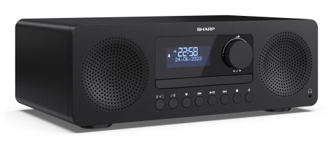 Wieża Sharp XL-B720D 2x10W CD FM MP3 DAB Bluetooth USB AUX czarny