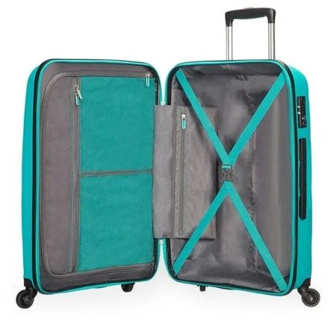 American Tourister Walizka twarda średnia polipropylen spinner M 57 l