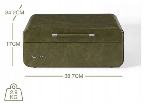 CROSLEY CR6255A-FG4 : MERCURY TURNTABLE (GREEN)