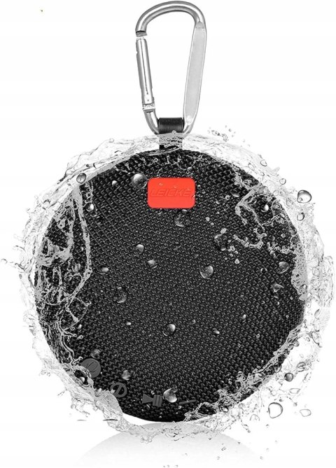Głośnik przenośny LEICKE DJ Roxxx Round Clip czarny 5 W