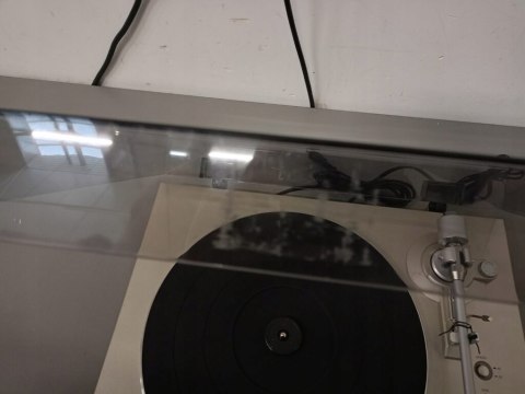 Gramofon Denon DP-300F srebrny