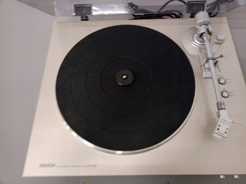 Gramofon Denon DP-300F srebrny
