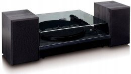 Gramofon Lenco LS-300 Bluetooth Czarny Paskowy Automatyczny Przedwzmacniacz