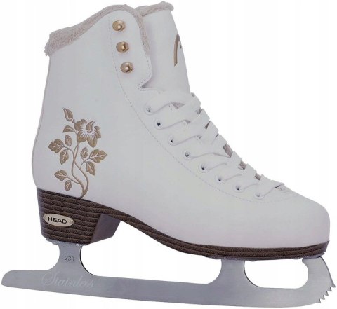 HEAD Łyżwy figurowe z opalem damskie - białe 40 biały