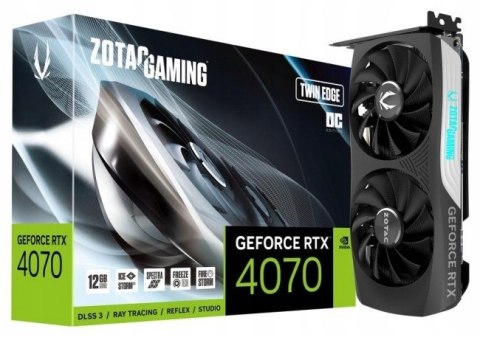 Karta graficzna ZOTAC RTX 4070 Twin Edge OC 12 GB