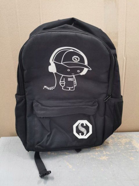 Kono plecak szkolny czarny