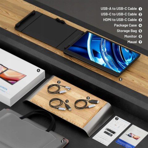 Monitor LCD KEFEYA S1 14 " 1920 x 1080 px IPS / PLS