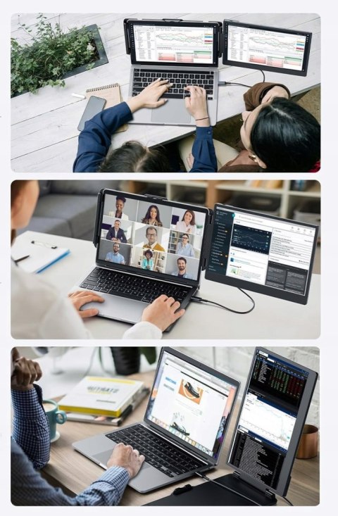 Monitor LCD Laptomo s3 mat 14,1 " 1920 x 1080 px IPS / PLS