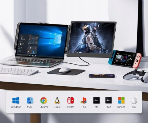 Monitor LCD Laptomo s3 mat 14,1 " 1920 x 1080 px IPS / PLS