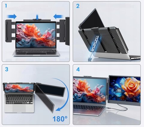 Monitor LCD Laptomo s3 mat 14,1 " 1920 x 1080 px IPS / PLS