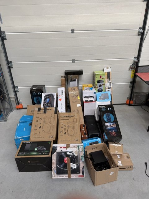 Pakiet Audio MIX uszkodzone zwroty Logitech I inne gramofony, soundbary