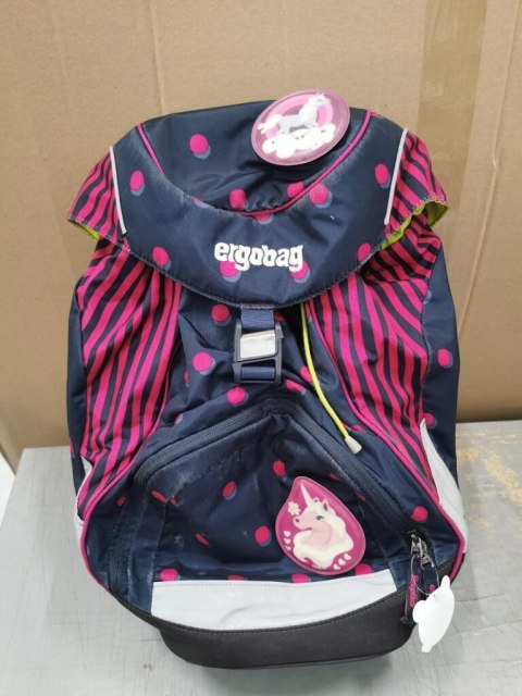 Plecak szkolny jednokomorowy Ergobag wielokolorowy