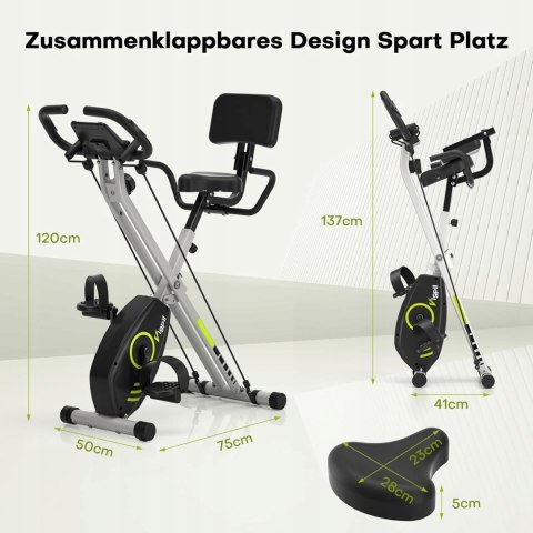 Rower treningowy elektromagnetyczny pionowy WENOKER