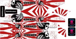 Stylish Scooters Naklejki Kamikaze