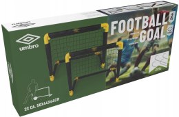 ZESTAW 2 BRAMEK DO PIŁKI NOŻNEJ Z SIATKĄ 55x44x44