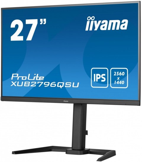 Monitor LED iiyama XUB2796QSU-B5 27 " 2560 x 1440 px IPS / PLS