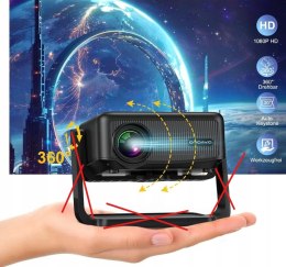 ONOAYO Projektor Mini projektor WiFi6 Bluetooth 5.2 1080 kino domowe