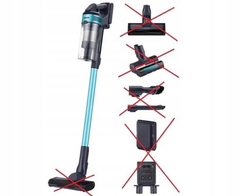 Odkurzacz pionowy Samsung VS15A6031R1 Jet 60 Turbo 410W niebiesko-czarny