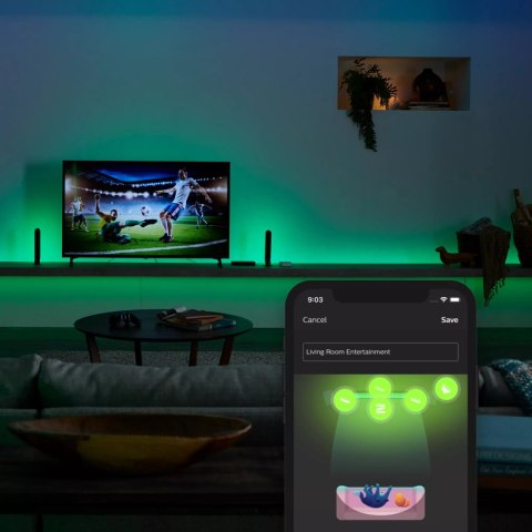 Philips Hue Play HDMI Sync-Box 4K Wi-Fi Czarny HDR10+ Dolby Vision