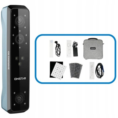 Shining 3D EinStar - Profesjonalny ręczny skaner 3D (dokładność 0,1mm)