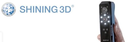 Shining 3D EinStar - Profesjonalny ręczny skaner 3D (dokładność 0,1mm)