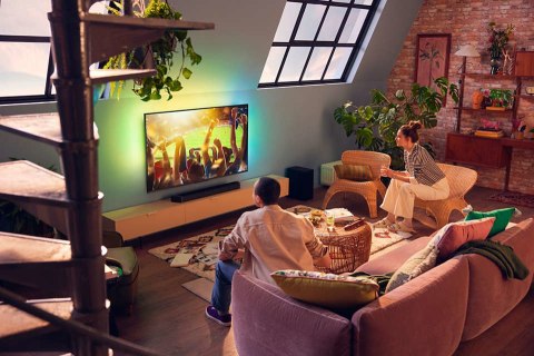 Soundbar PHILIPS TAB7908/10 5.1.2 370W Czarny