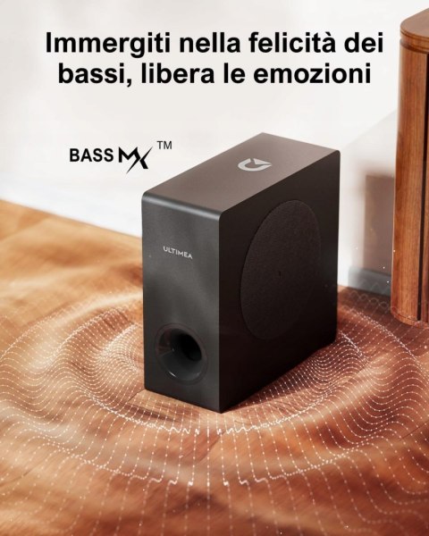 ULTIMEA Nova S50 Soundbar Dolby Atmos Subwoofer Bluetooth 5.3 190W