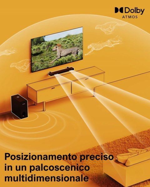 ULTIMEA Nova S50 Soundbar Dolby Atmos Subwoofer Bluetooth 5.3 190W