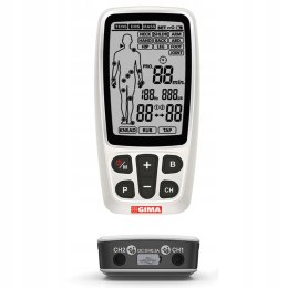 GIMA - Tens-Care 3 w 1 2-kanałowy z przezskórnym masażem mięśni i nerwów