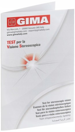 Gima Test widzenia stereoskopowego