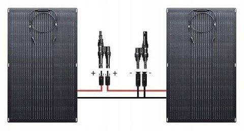 Panel solarny giętki Allpowers SF100 100W do stacji zasilania, domu kampera