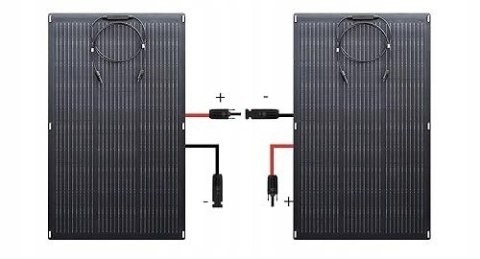 Panel solarny giętki Allpowers SF100 100W do stacji zasilania, domu kampera