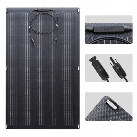 Panel solarny giętki Allpowers SF100 100W do stacji zasilania, domu kampera