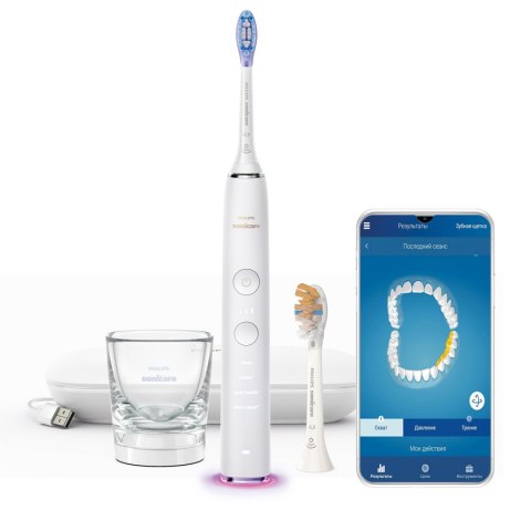 Philips Sonicare DiamondClean 9400 szczoteczka soniczna biała HX9917/88