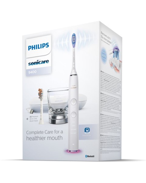 Philips Sonicare DiamondClean 9400 szczoteczka soniczna biała HX9917/88
