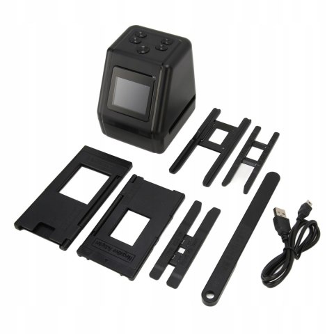 SKANER DO FILMÓW SLAJDÓW I NEGATYWÓW Z EKRANEM LCD 2,0 CALA 12MPX