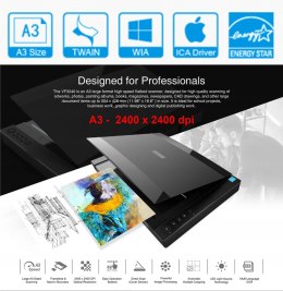 Skaner płaski A3 Viisan VF3240 2400x2400dpi Oprogramowanie OCR