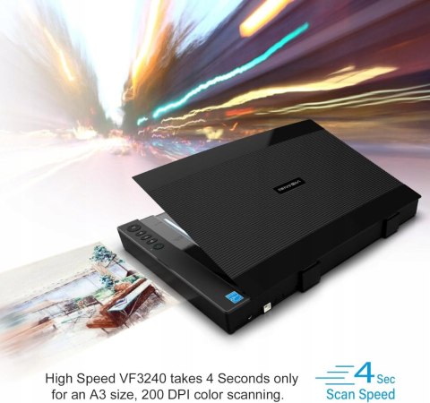 Skaner płaski A3 Viisan VF3240 2400x2400dpi Oprogramowanie OCR