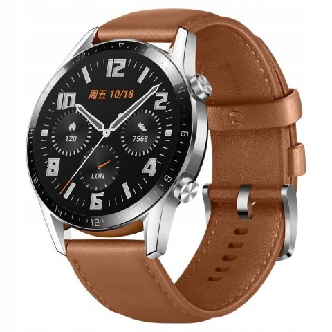 Smartwatch Huawei Watch GT 2 Classic brązowy