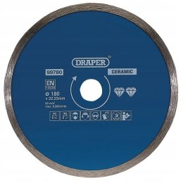 Tarcza diamentowa Draper 41854 180mm / 25,4m / 7mm