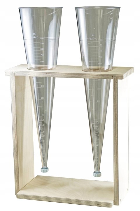 DREWNIANY STOJAK NA NACZYNIA SEDYMENTACYJNE IMHOFFA, 2 MIEJSCA