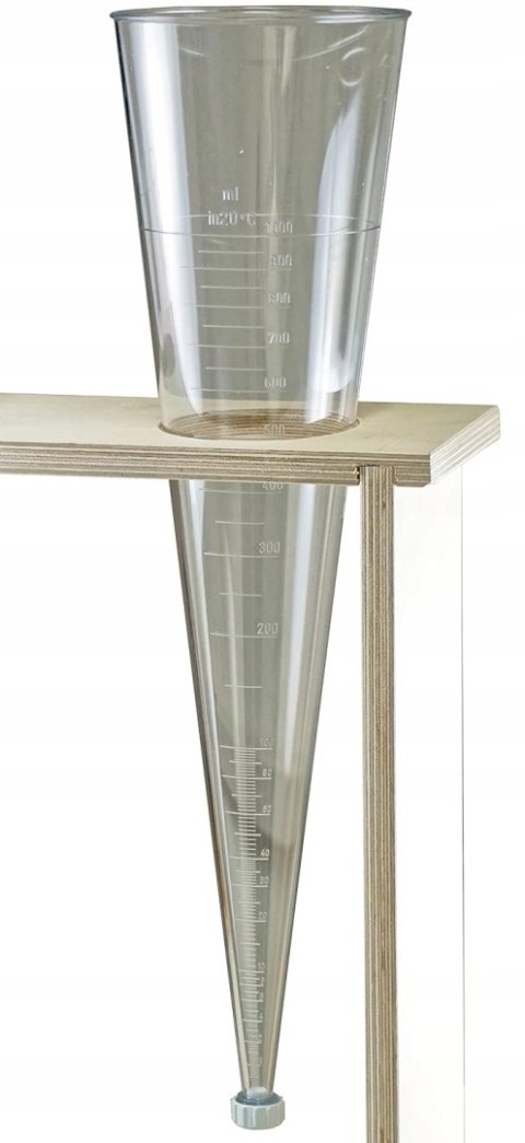 DREWNIANY STOJAK NA NACZYNIA SEDYMENTACYJNE IMHOFFA, 2 MIEJSCA